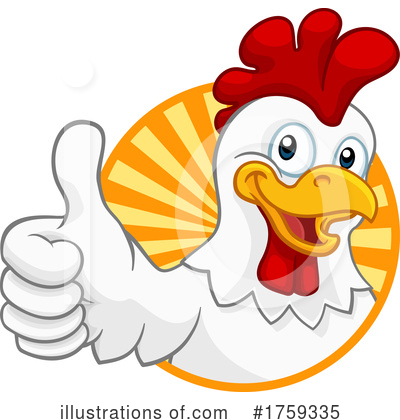 Royalty-Free (RF) Chicken Clipart Illustration by AtStockIllustration - Stock Sample #1759335