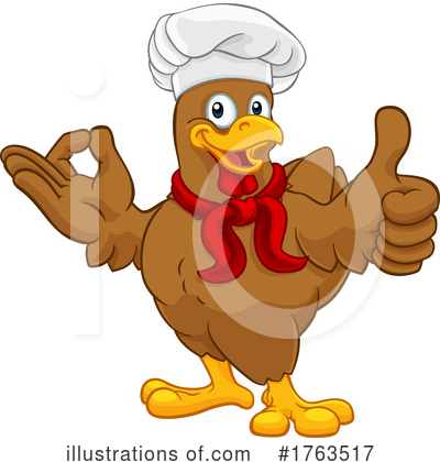 Royalty-Free (RF) Chicken Clipart Illustration by AtStockIllustration - Stock Sample #1763517