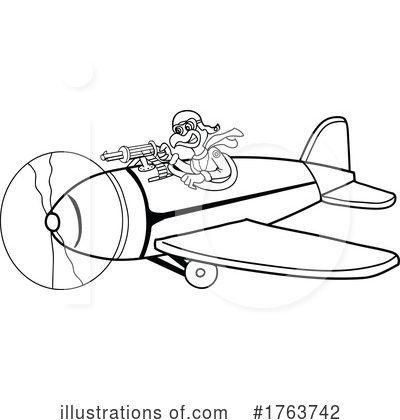 Pilot Clipart #1763742 by LaffToon