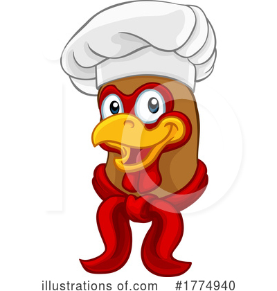Royalty-Free (RF) Chicken Clipart Illustration by AtStockIllustration - Stock Sample #1774940