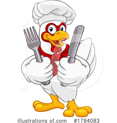 Chef Chicken Clipart #1784083 by AtStockIllustration