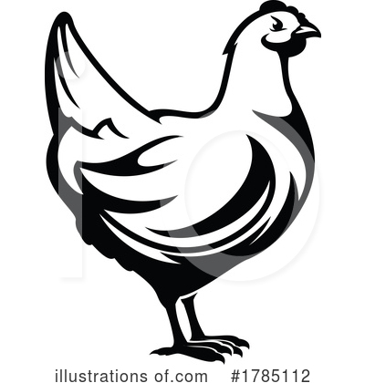 Chicken Clipart #1785112 by Vector Tradition SM