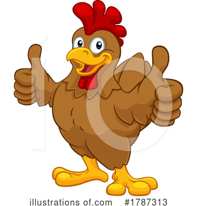 Royalty-Free (RF) Chicken Clipart Illustration by AtStockIllustration - Stock Sample #1787313
