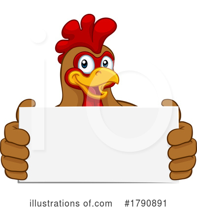 Royalty-Free (RF) Chicken Clipart Illustration by AtStockIllustration - Stock Sample #1790891
