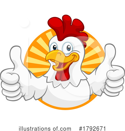 Royalty-Free (RF) Chicken Clipart Illustration by AtStockIllustration - Stock Sample #1792671