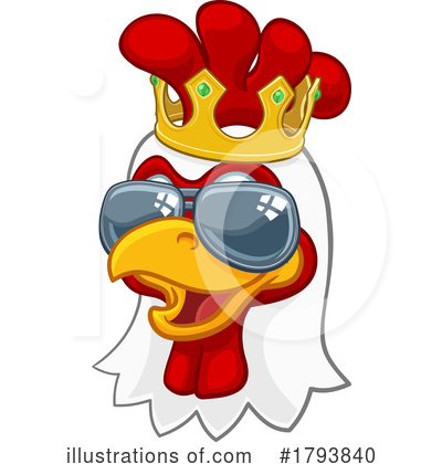 Royalty-Free (RF) Chicken Clipart Illustration by AtStockIllustration - Stock Sample #1793840