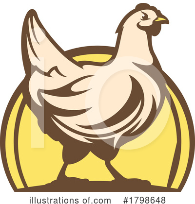 Royalty-Free (RF) Chicken Clipart Illustration by Vector Tradition SM - Stock Sample #1798648
