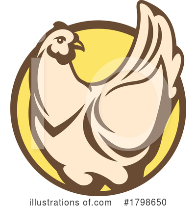 Hen Clipart #1798650 by Vector Tradition SM