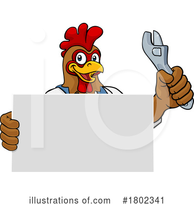 Royalty-Free (RF) Chicken Clipart Illustration by AtStockIllustration - Stock Sample #1802341