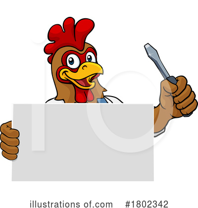 Royalty-Free (RF) Chicken Clipart Illustration by AtStockIllustration - Stock Sample #1802342