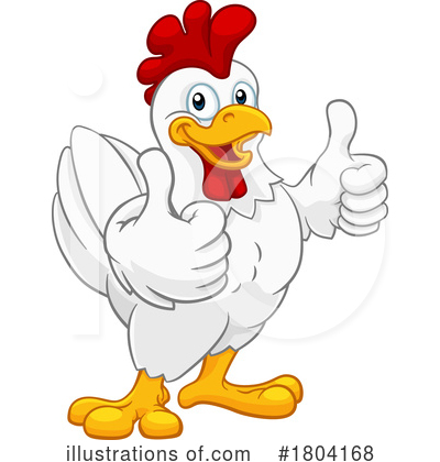 Royalty-Free (RF) Chicken Clipart Illustration by AtStockIllustration - Stock Sample #1804168