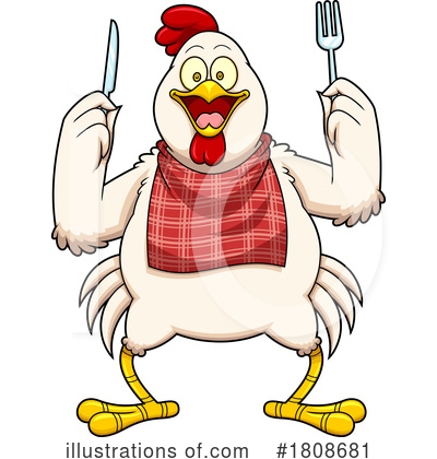 Rooster Clipart #1808681 by Hit Toon
