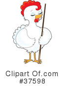 Chicken Clipart #37598 by Maria Bell
