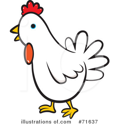 Royalty-Free (RF) Chicken Clipart Illustration by Lal Perera - Stock Sample #71637