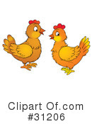 Chickens Clipart #31206 by Alex Bannykh