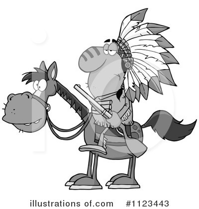 Royalty-Free (RF) Chief Clipart Illustration by Hit Toon - Stock Sample #1123443