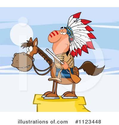 Royalty-Free (RF) Chief Clipart Illustration by Hit Toon - Stock Sample #1123448