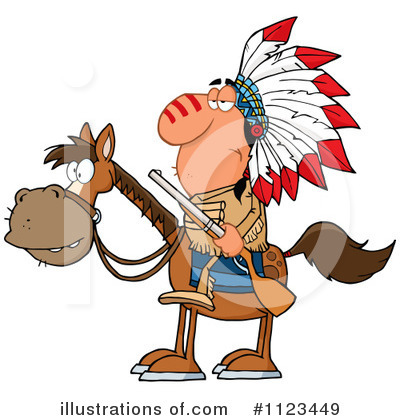 Royalty-Free (RF) Chief Clipart Illustration by Hit Toon - Stock Sample #1123449