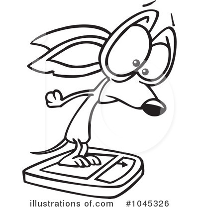Royalty-Free (RF) Chihuahua Clipart Illustration by toonaday - Stock Sample #1045326