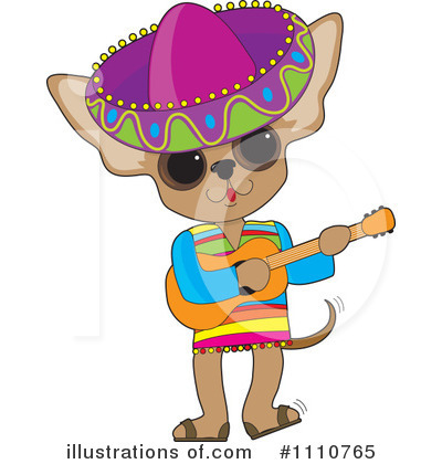 Royalty-Free (RF) Chihuahua Clipart Illustration by Maria Bell - Stock Sample #1110765