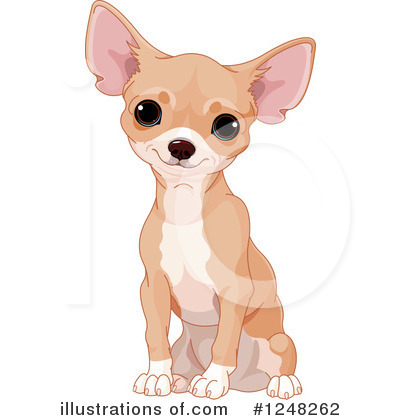Royalty-Free (RF) Chihuahua Clipart Illustration by Pushkin - Stock Sample #1248262