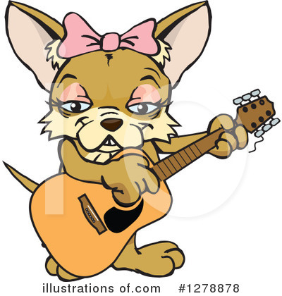 Royalty-Free (RF) Chihuahua Clipart Illustration by Dennis Holmes Designs - Stock Sample #1278878