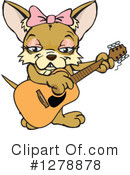 Chihuahua Clipart #1278878 by Dennis Holmes Designs