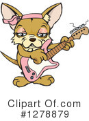 Chihuahua Clipart #1278879 by Dennis Holmes Designs