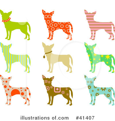 Royalty-Free (RF) Chihuahua Clipart Illustration by Prawny - Stock Sample #41407
