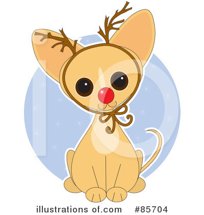 Rudolph Clipart #85704 by Maria Bell