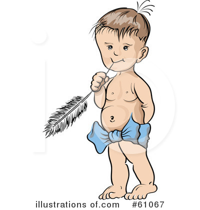 Royalty-Free (RF) Child Clipart Illustration by pauloribau - Stock Sample #61067