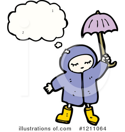 Royalty-Free (RF) Child In Hoodie Clipart Illustration by lineartestpilot - Stock Sample #1211064