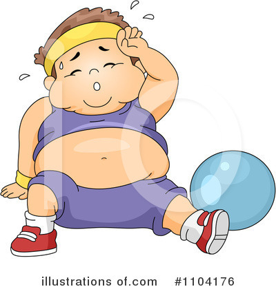 Child Obesity Clipart #1104176 - Illustration by BNP Design Studio