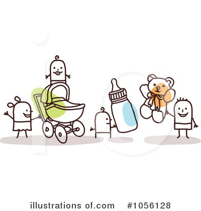 Royalty-Free (RF) Children Clipart Illustration by NL shop - Stock Sample #1056128