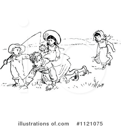 Royalty-Free (RF) Children Clipart Illustration by Prawny Vintage - Stock Sample #1121075