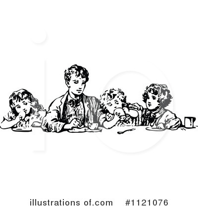 Royalty-Free (RF) Children Clipart Illustration by Prawny Vintage - Stock Sample #1121076