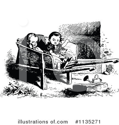 Royalty-Free (RF) Children Clipart Illustration by Prawny Vintage - Stock Sample #1135271