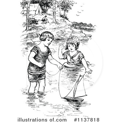 Royalty-Free (RF) Children Clipart Illustration by Prawny Vintage - Stock Sample #1137818