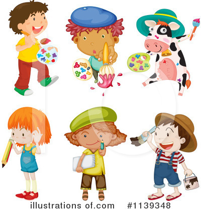Children Clipart #1139348 - Illustration by Graphics RF