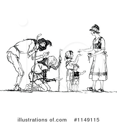 Royalty-Free (RF) Children Clipart Illustration by Prawny Vintage - Stock Sample #1149115