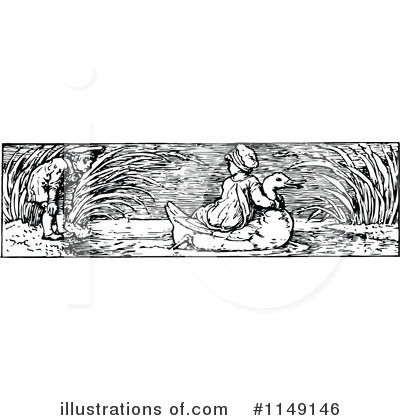 Swan Clipart #1149146 by Prawny Vintage