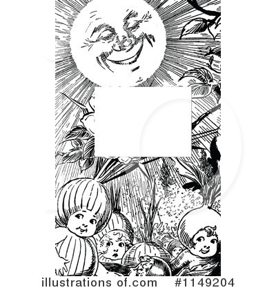 Royalty-Free (RF) Children Clipart Illustration by Prawny Vintage - Stock Sample #1149204