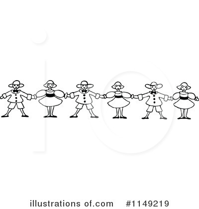 Holding Hands Clipart #1149219 by Prawny Vintage