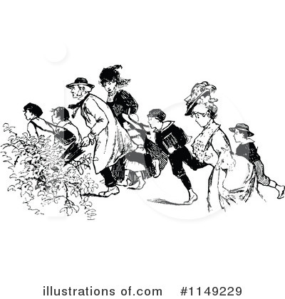 Royalty-Free (RF) Children Clipart Illustration by Prawny Vintage - Stock Sample #1149229