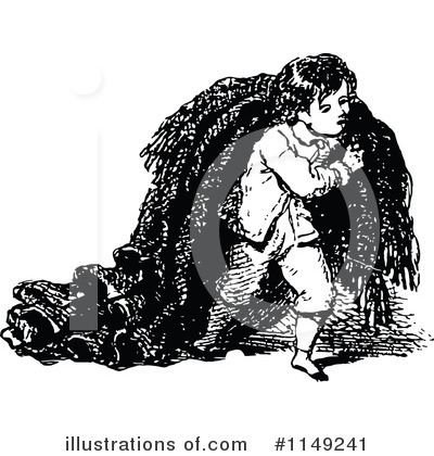 Royalty-Free (RF) Children Clipart Illustration by Prawny Vintage - Stock Sample #1149241