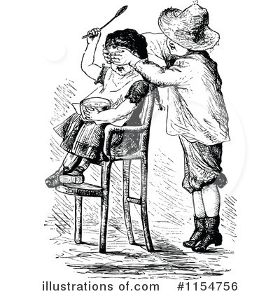 Royalty-Free (RF) Children Clipart Illustration by Prawny Vintage - Stock Sample #1154756