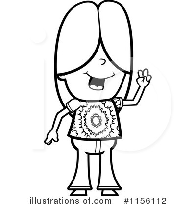 Hippie Clipart #1156112 by Cory Thoman