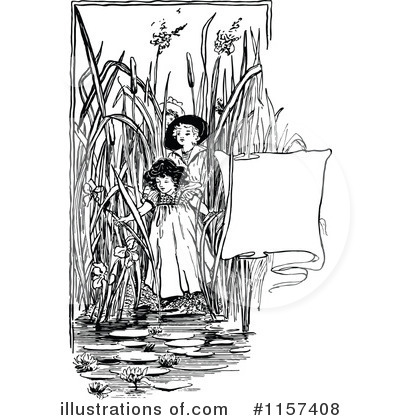 Royalty-Free (RF) Children Clipart Illustration by Prawny Vintage - Stock Sample #1157408
