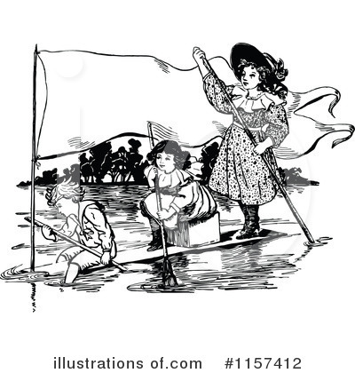 Royalty-Free (RF) Children Clipart Illustration by Prawny Vintage - Stock Sample #1157412