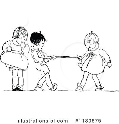 Royalty-Free (RF) Children Clipart Illustration by Prawny Vintage - Stock Sample #1180675